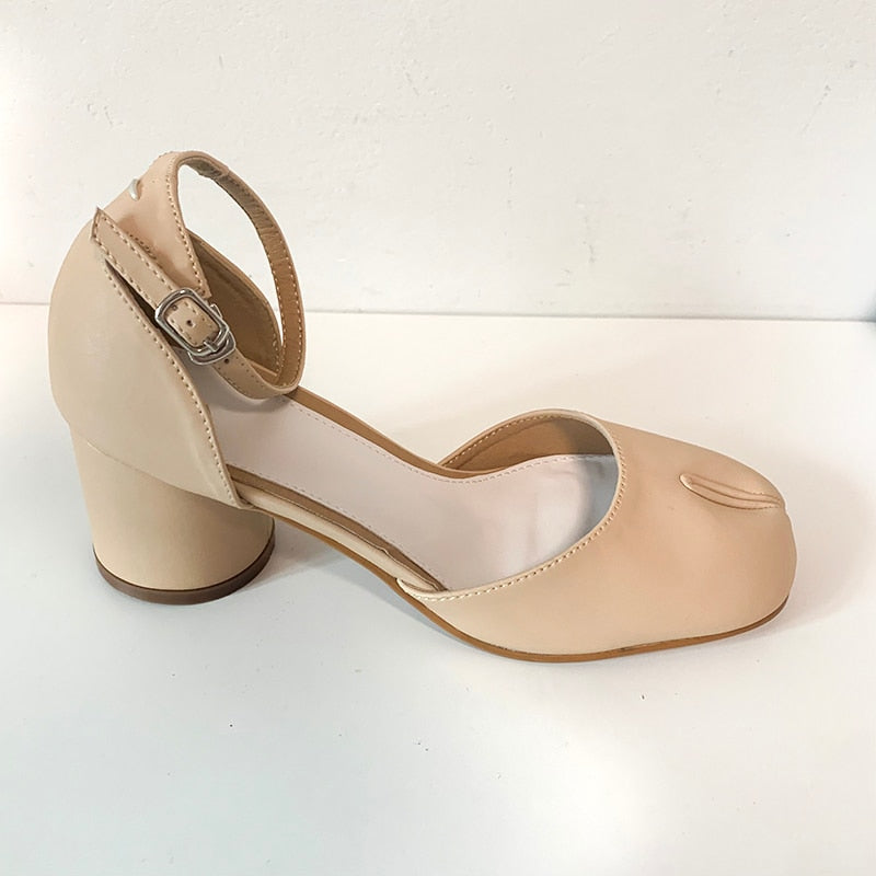 Women Mary Jane Real Pig Leather Shoes - - DYAVOR®