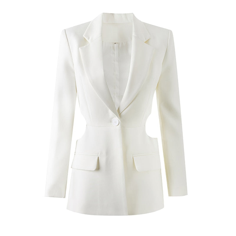 Side Cutouts Blazer - - DYAVOR®