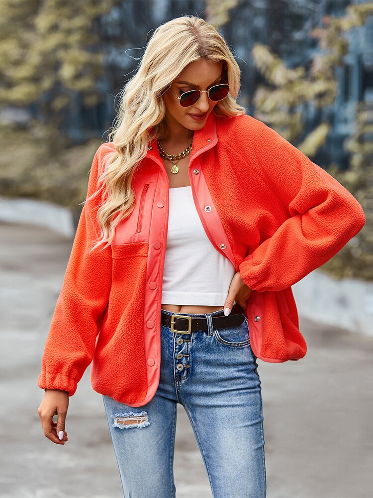 New Polo Women's Jacket Versatile Casual Top Fashion Sports Coat Jacket Women Clothes Jackets Winter Clothes Women - - DYAVOR®