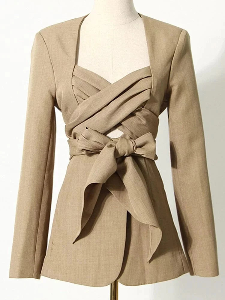 The Xavia Long Sleeve Blazer - Multiple Colors - 0 - DYAVOR®