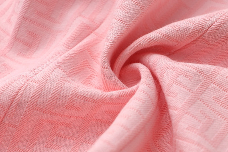 Pink Texture Blazer - - DYAVOR®