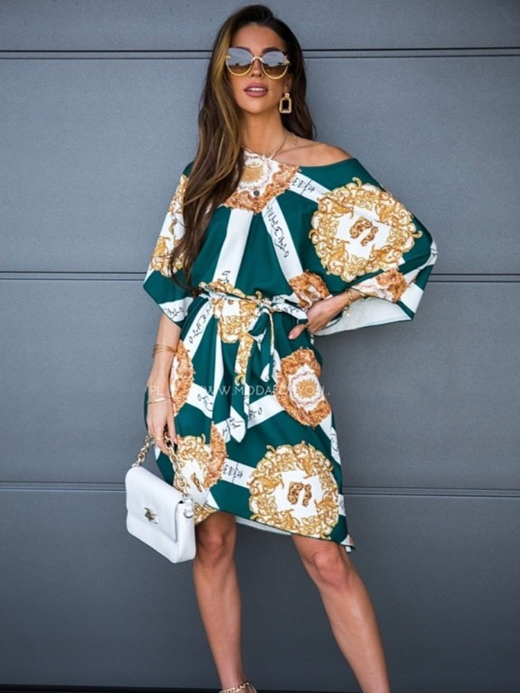 Women Dress 2023 Summer New In Dresses Print Sexy Dress Fashion Short Skirt Ladies Dresses for Special Occasions Woman Clothing - - DYAVOR®