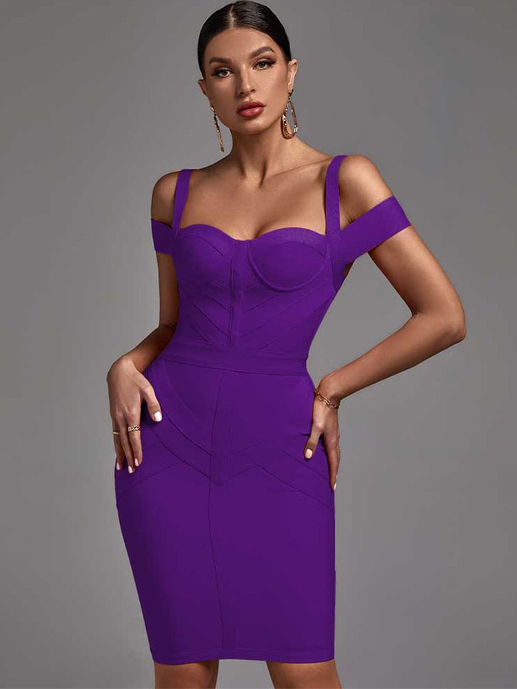 Off Shoulder Bodycon Dresses - Dresses - DYAVOR®