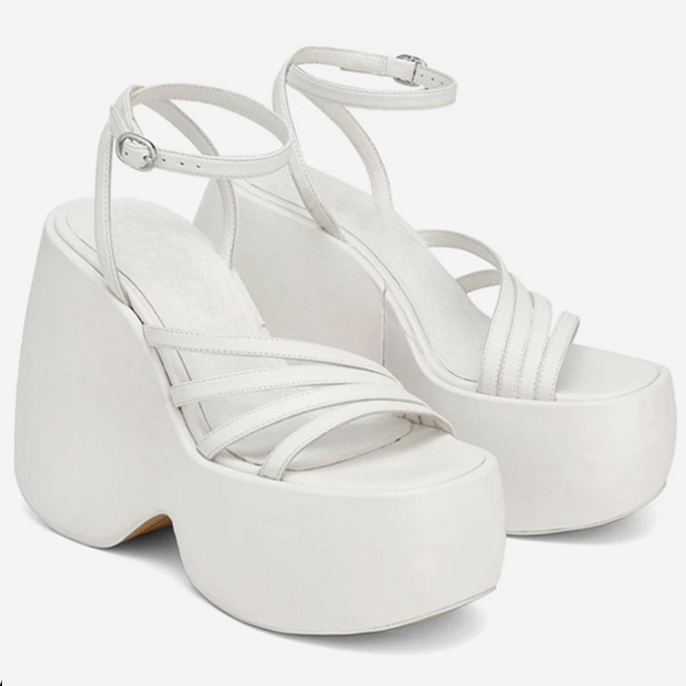 Woman Sandals Shoes Wedges High Heeled Comfy Leisure - - DYAVOR®