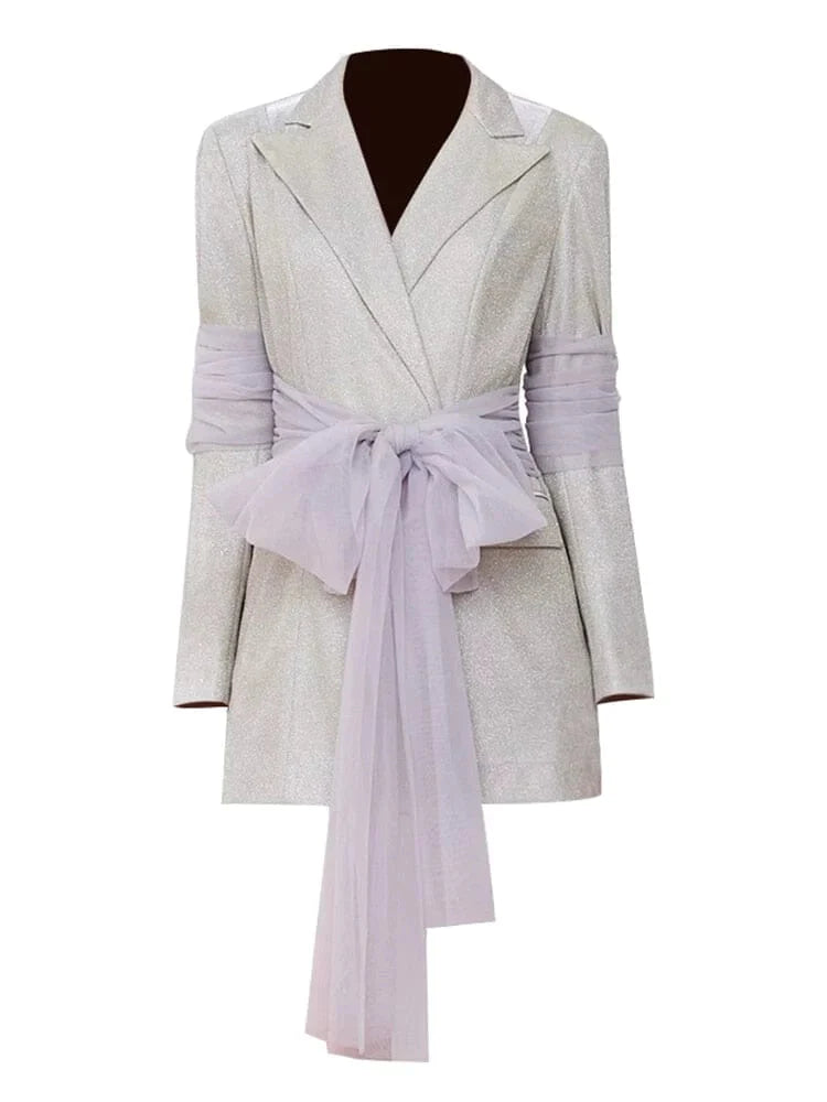 The Nightingale Long Sleeve Blazer - 0 - DYAVOR®