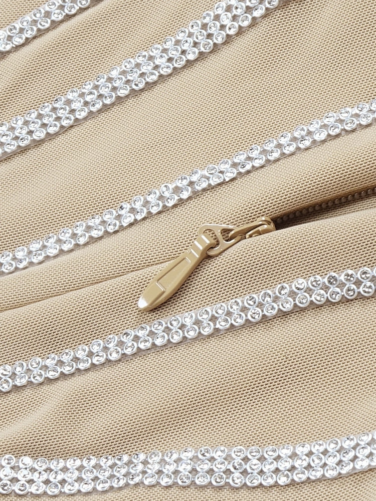 Luxury Rhinestone Dress - Dresses - DYAVOR®