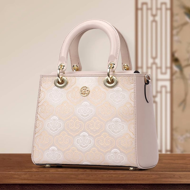 Embroidery Chic Element Women's Shoulder Bag - Hand Bag - DYAVOR®