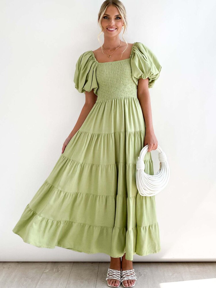Summer Dress Woman 2023 Trendy New Printed Female Dress Spice Slim Backless Long Dresses Formal Occasion Dresses Woman Clothing - - DYAVOR®