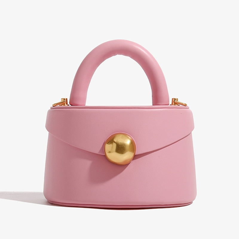 Chic Shape Women's Genuine Leather Mini Bag - Hand Bag - DYAVOR®