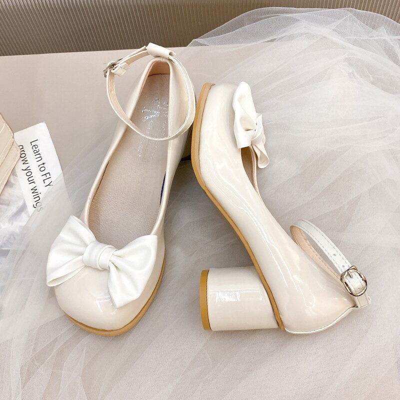 High Heels Women Mary Janes Lolita Shoes - - DYAVOR®