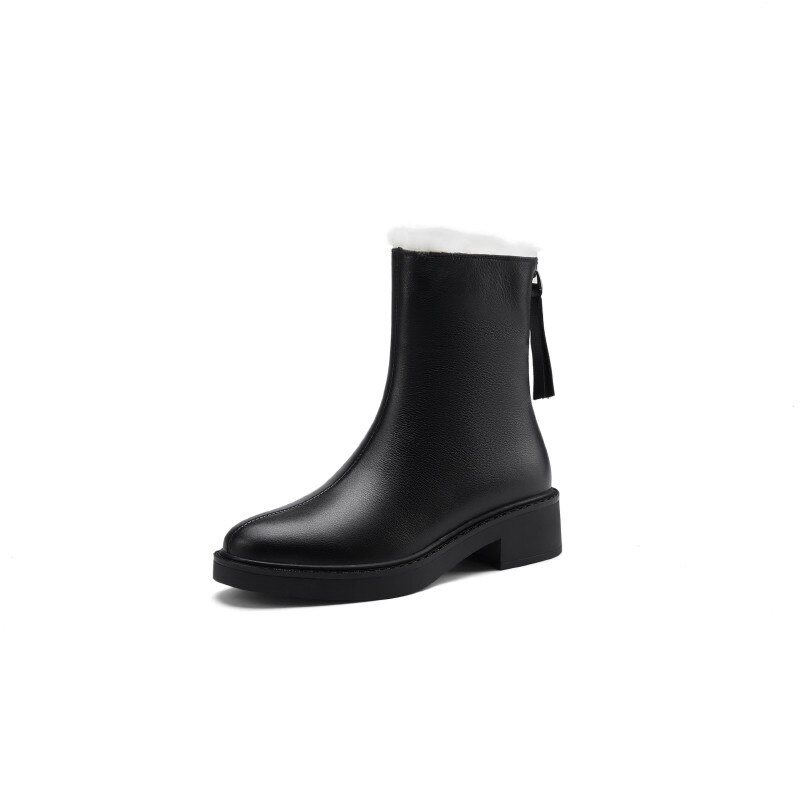 Sapene Women's Winter Leather Boots - Boots - DYAVOR®