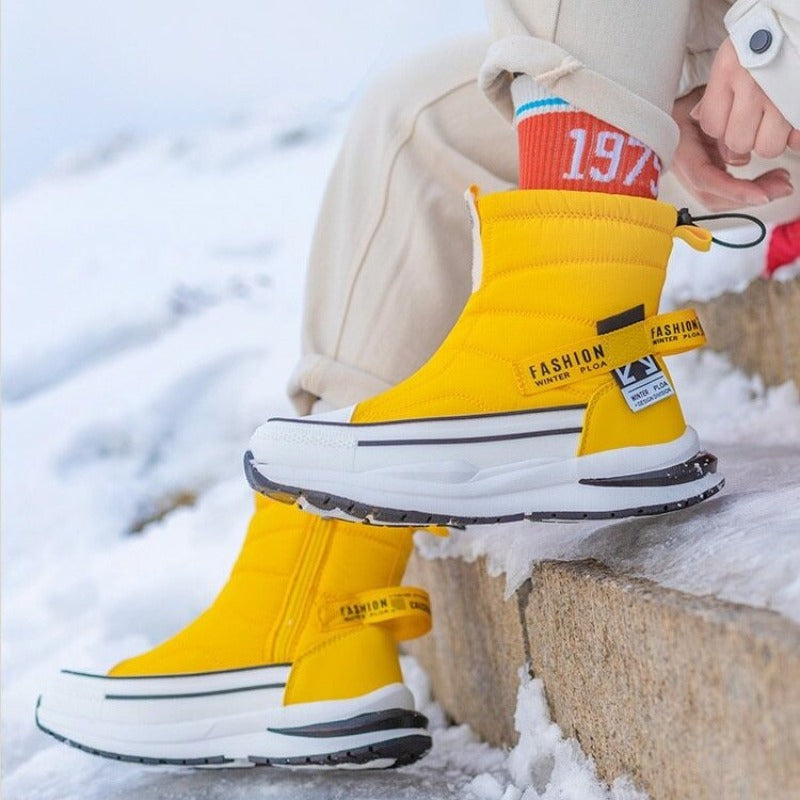 Groovywish Women Orthopedic Boots Multi-color Warm Plush Shoes - - DYAVOR®
