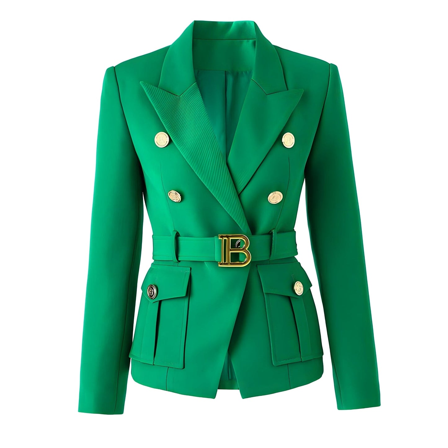 The Bey Long Sleeve Belted Blazer - Multiple Colors - 0 - DYAVOR®