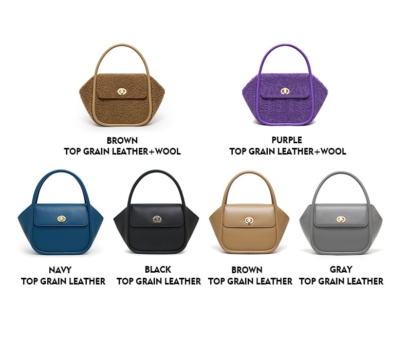 Bento Evening Women's Real Leather Handbag - Hand Bag - DYAVOR®