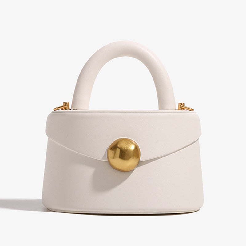 Chic Shape Women's Genuine Leather Mini Bag - Hand Bag - DYAVOR®