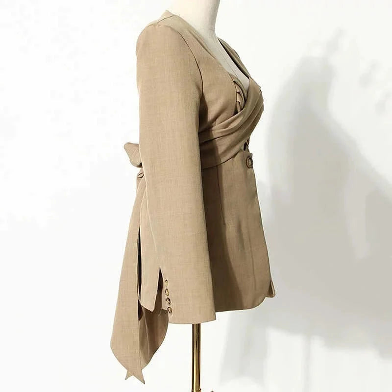 The Xavia Long Sleeve Blazer - Multiple Colors - 0 - DYAVOR®