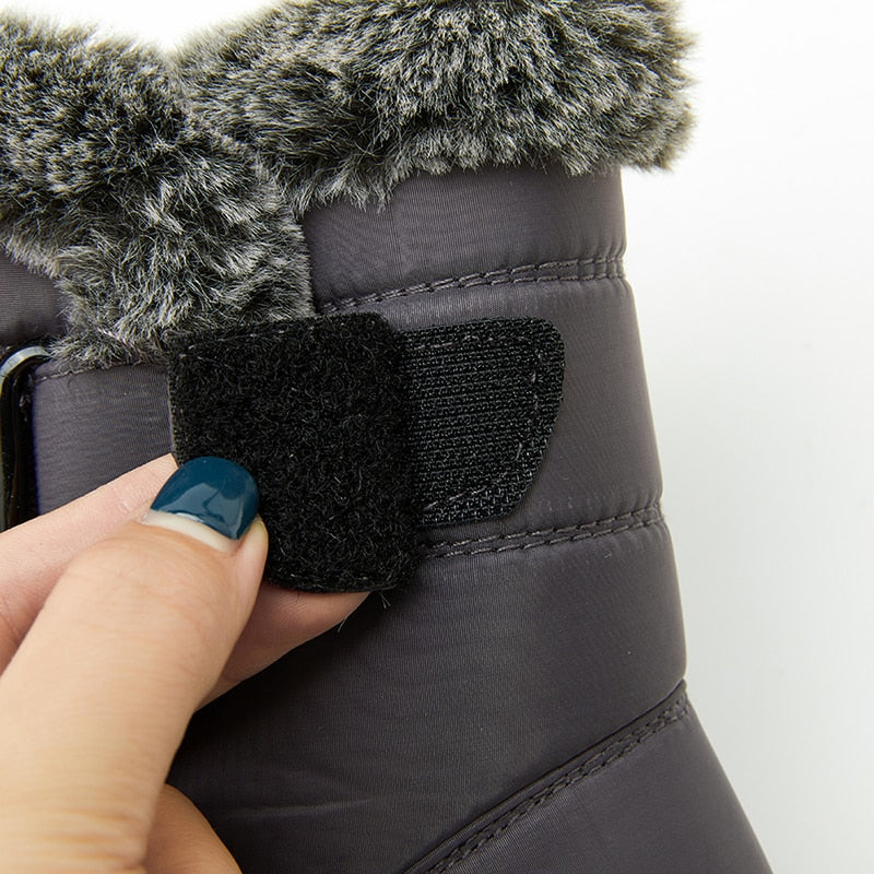 GRW Orthopedic Women Boots Arch Support Warm Waterproof High Top Boots - - DYAVOR®