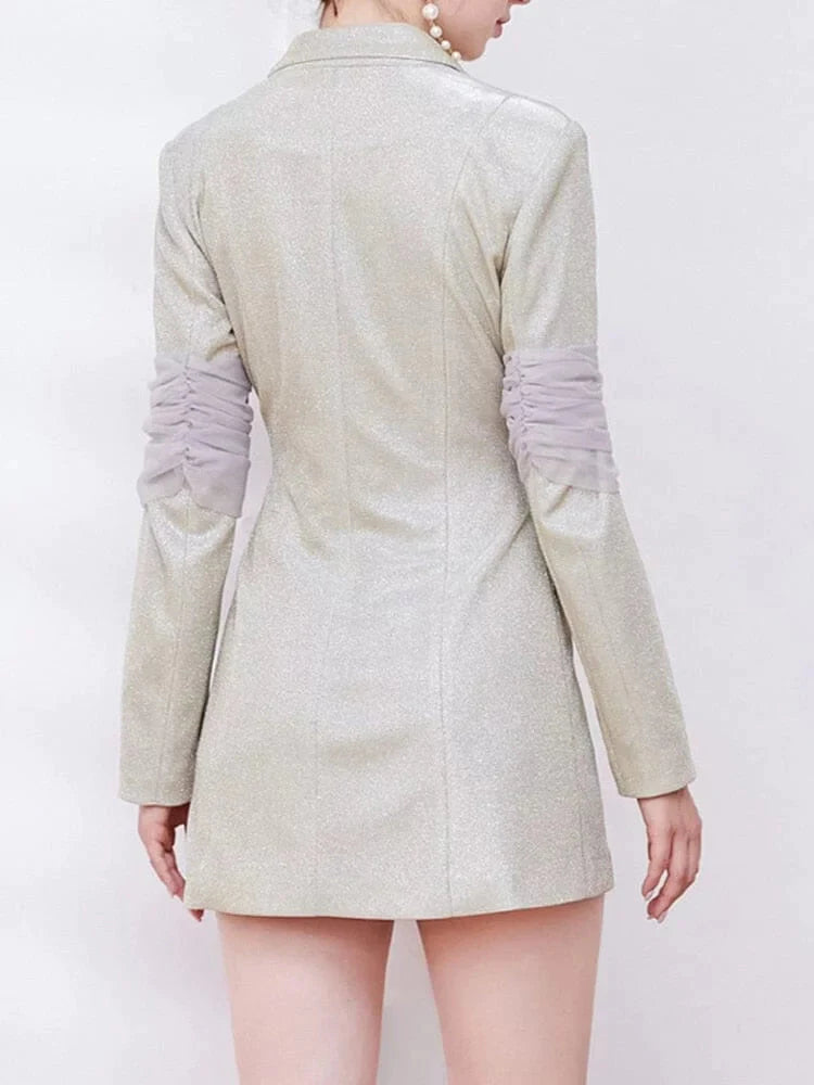 The Nightingale Long Sleeve Blazer - 0 - DYAVOR®