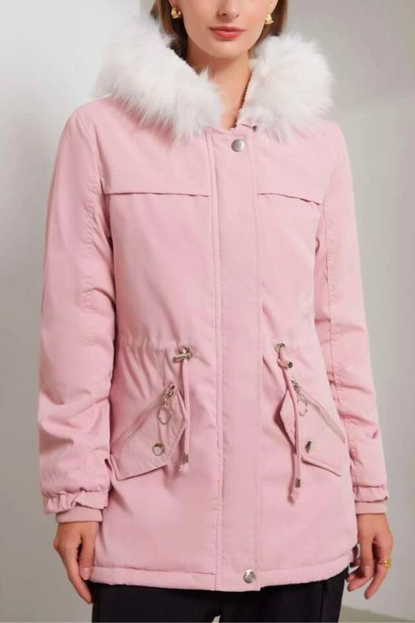 Thick Long-Sleeve Zipper Overcoat - - DYAVOR®