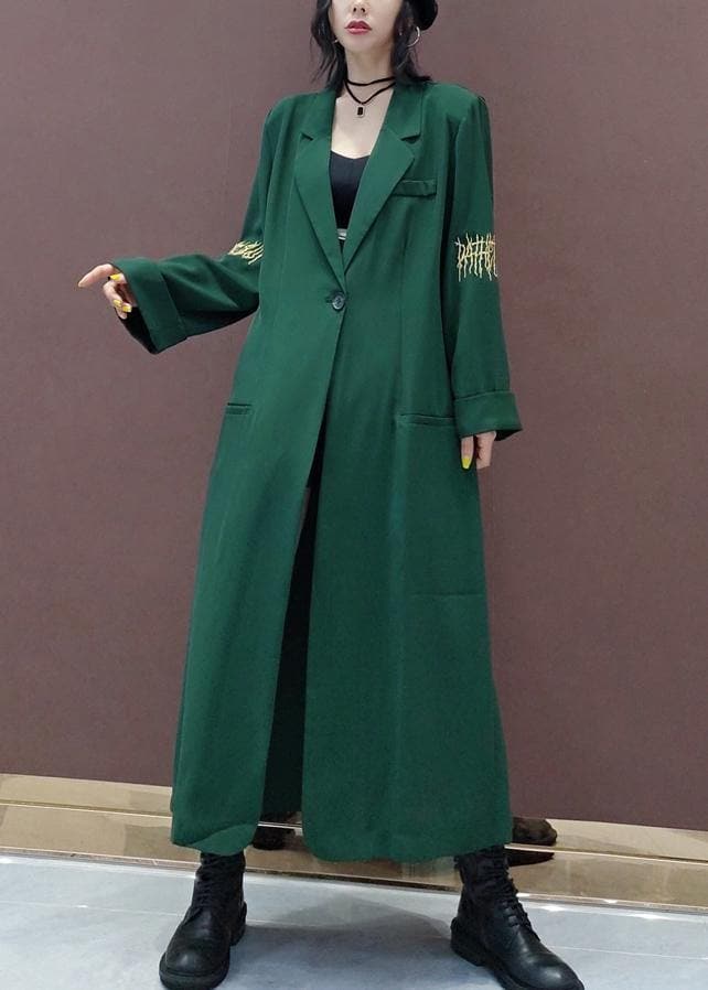 Unique Black Outfit Work Outfits Back Side Open Spring Outwear - Trench coats - DYAVOR®