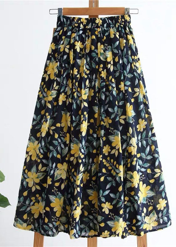 Unique Rainbow elastic waist Striped Skirt Spring - Skirts - DYAVOR®