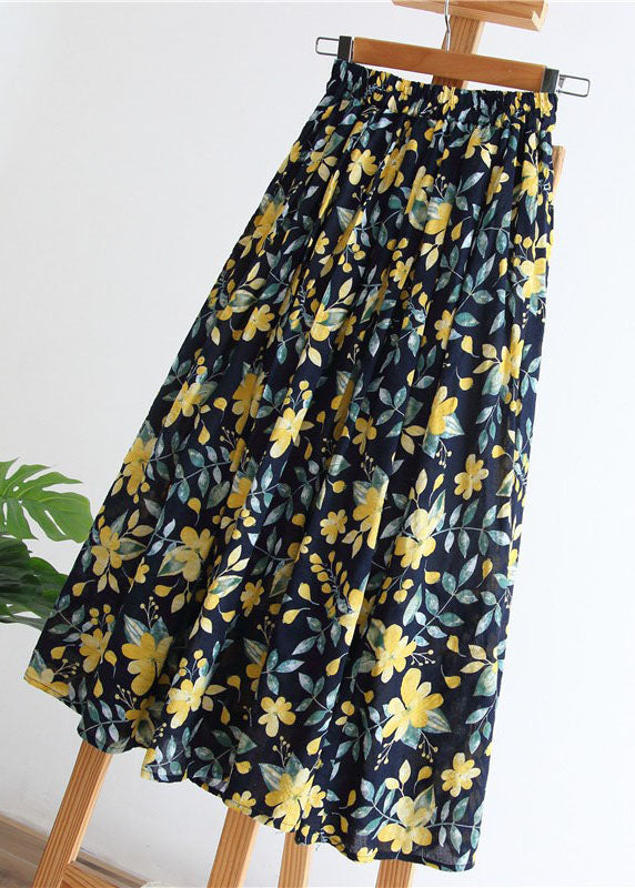 Unique Rainbow elastic waist Striped Skirt Spring - Skirts - DYAVOR®