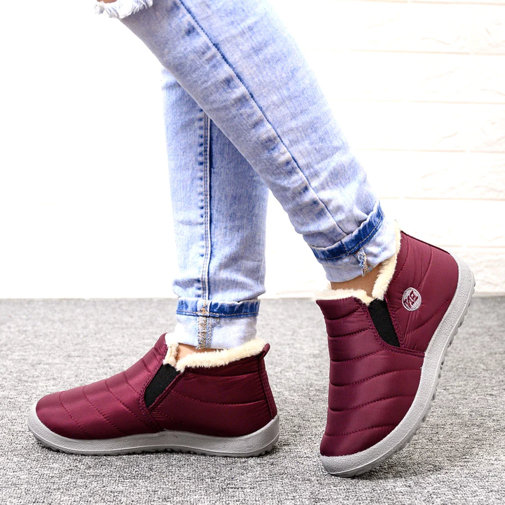 Groovywish Orthopedic Shoes Women Fur Waterproof Winter Boots - - DYAVOR®