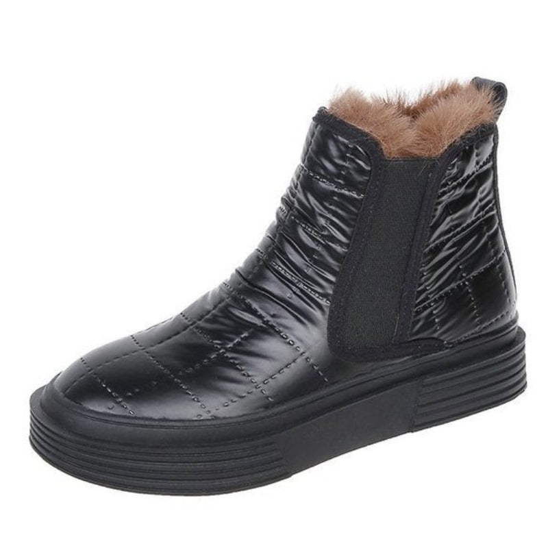 Groovywish Women Orthopedic Casual Fur Ankle Boots Winter Shoes - - DYAVOR®