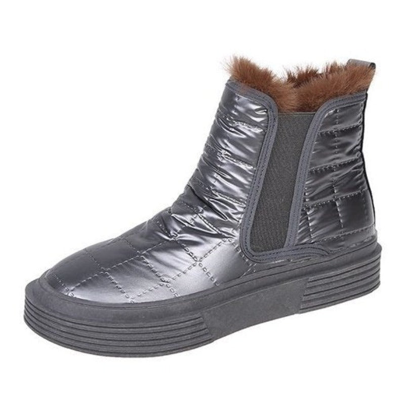 Groovywish Women Orthopedic Casual Fur Ankle Boots Winter Shoes - - DYAVOR®