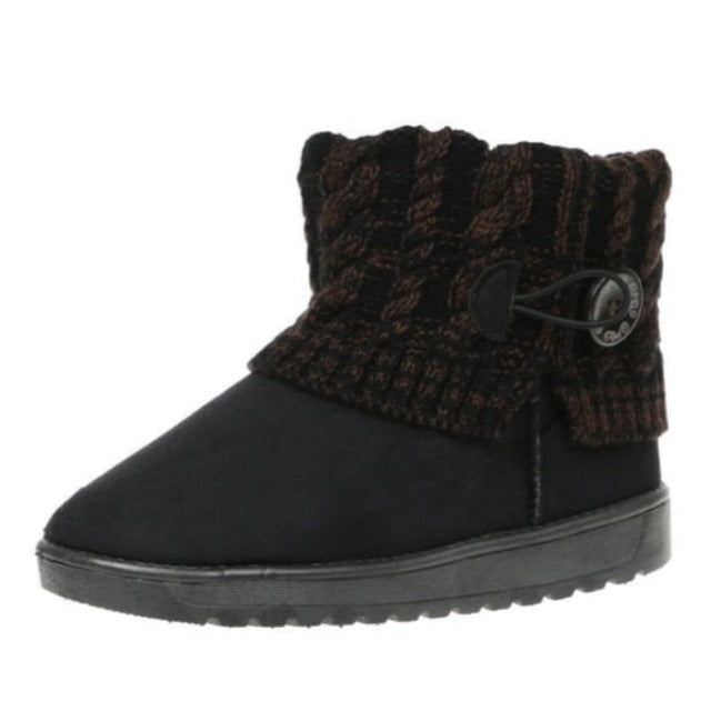 Groovywish Outdoor Orthopedic Winter Boots For Women Suede Ankle Shoes - - DYAVOR®