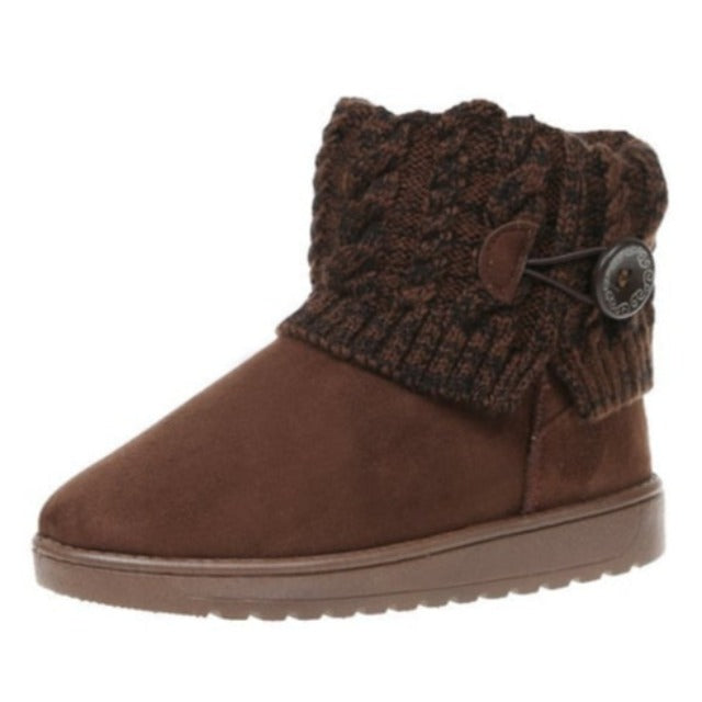 Groovywish Outdoor Orthopedic Winter Boots For Women Suede Ankle Shoes - - DYAVOR®
