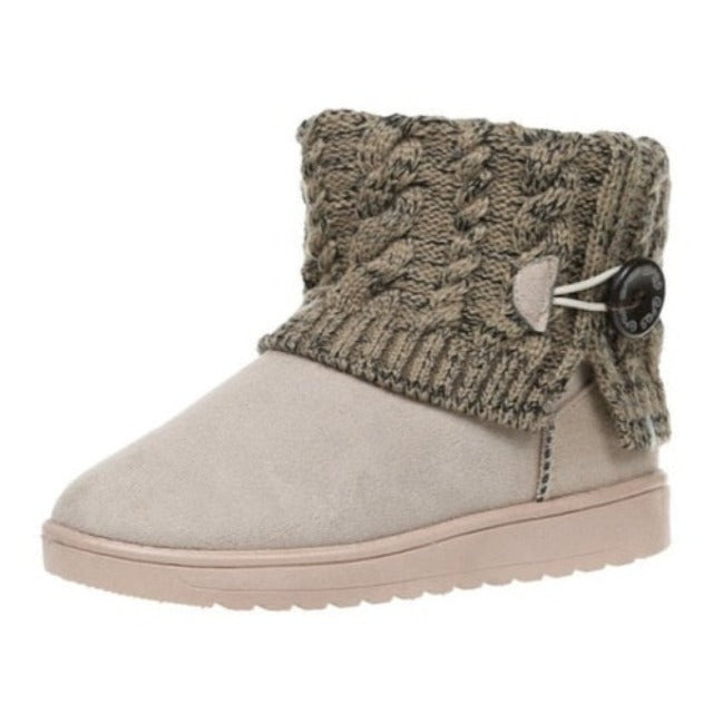Groovywish Outdoor Orthopedic Winter Boots For Women Suede Ankle Shoes - - DYAVOR®