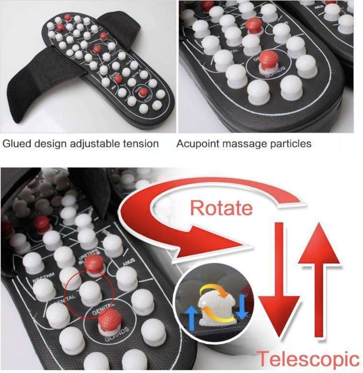 Acu-Slippers™ - Acu-Pressure Relief Foot Massage Slippers - Beauty And Personal Care - DYAVOR®