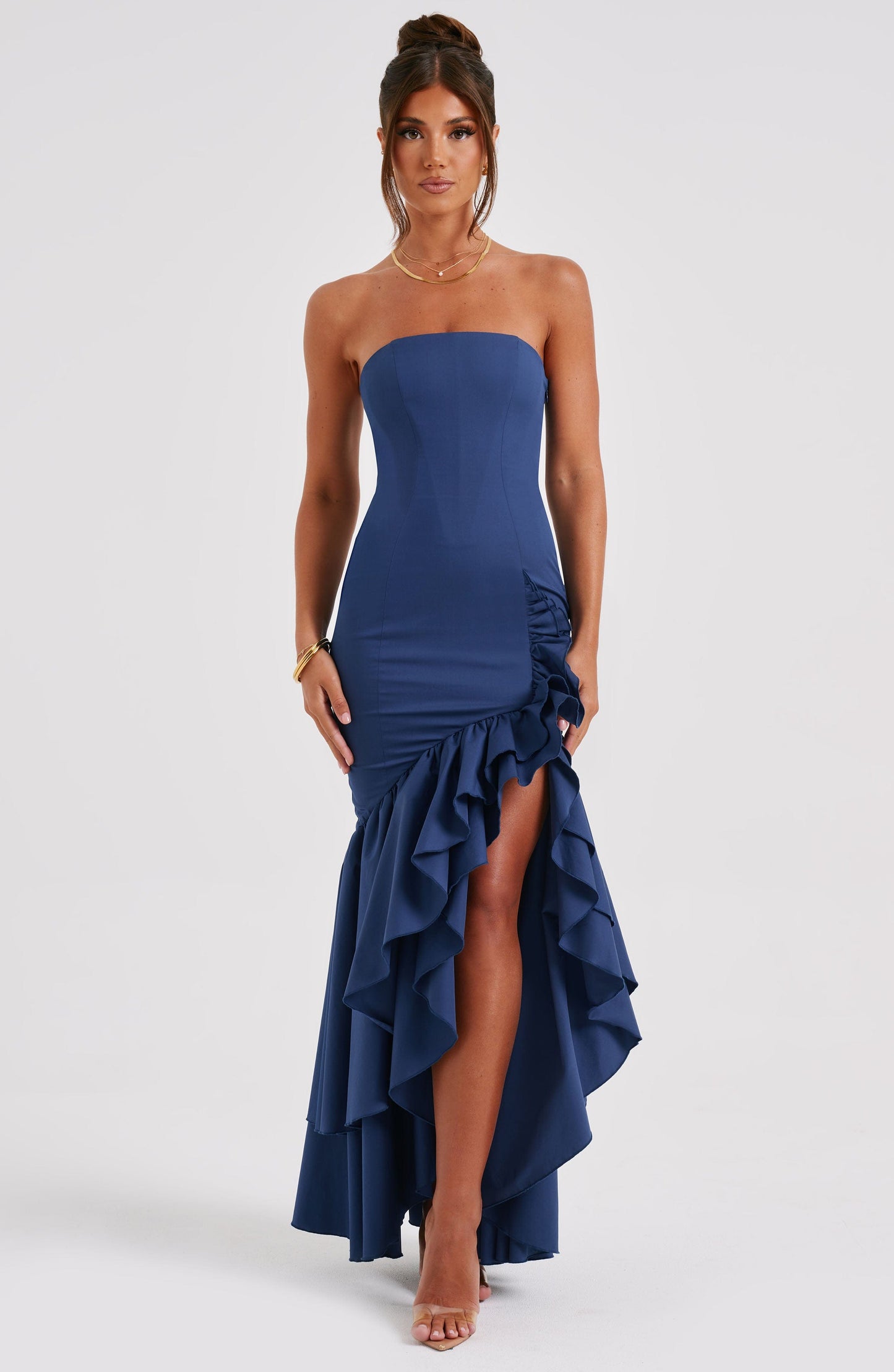 Angelina Maxi Dress - Navy - Dress - DYAVOR®