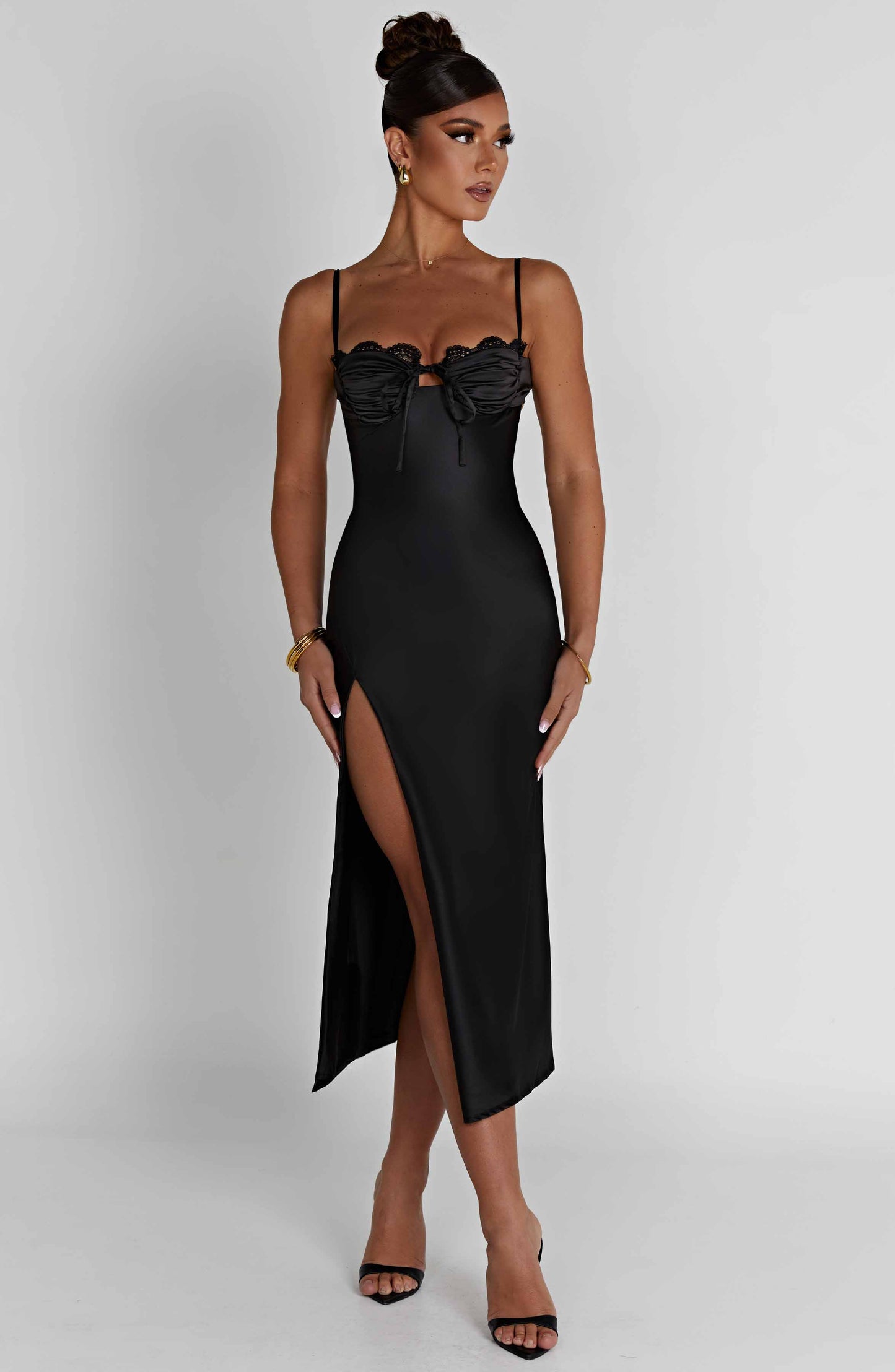 Ardelle Midi Dress - Black - Dress - DYAVOR®