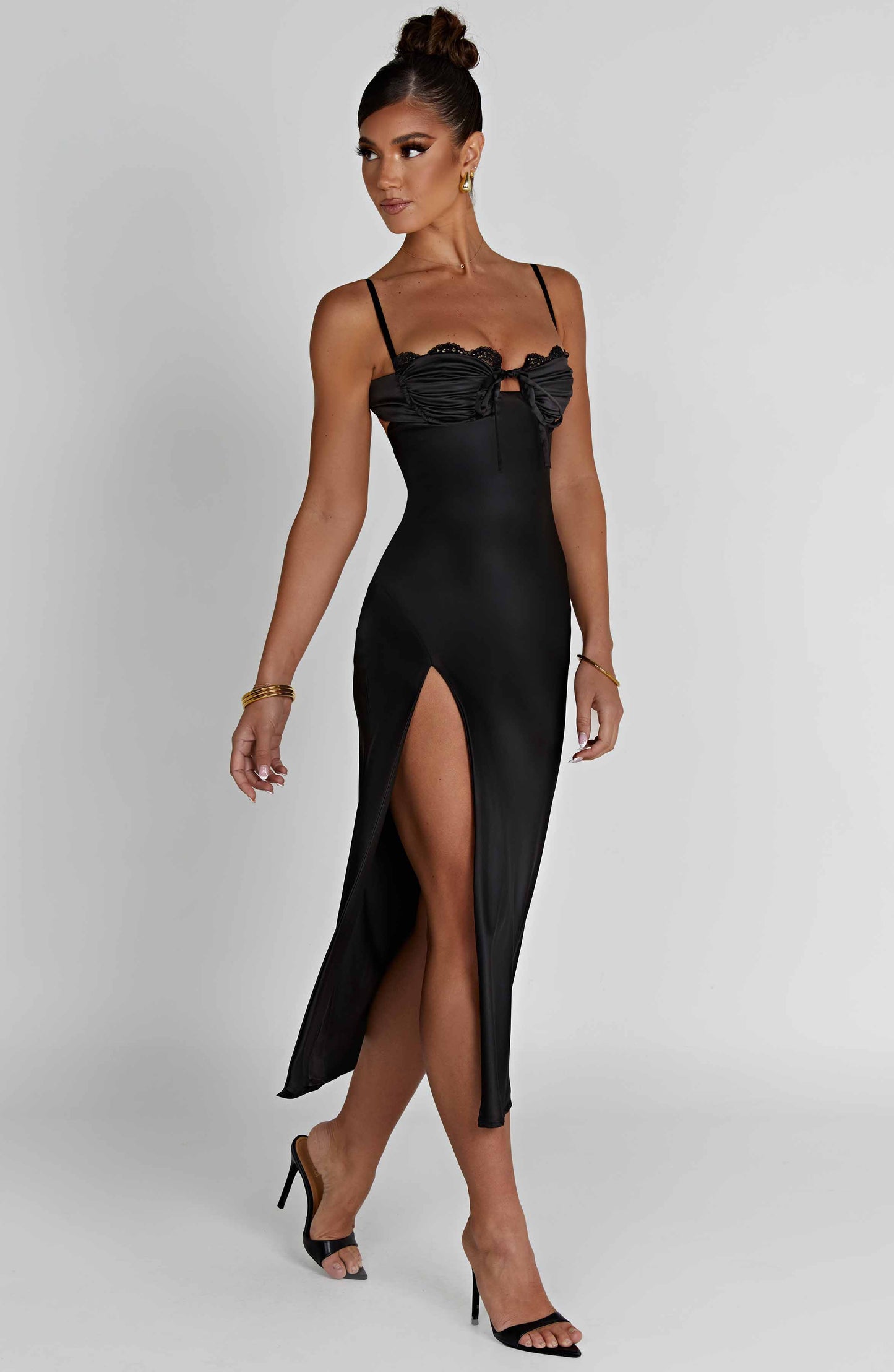 Ardelle Midi Dress - Black - Dress - DYAVOR®