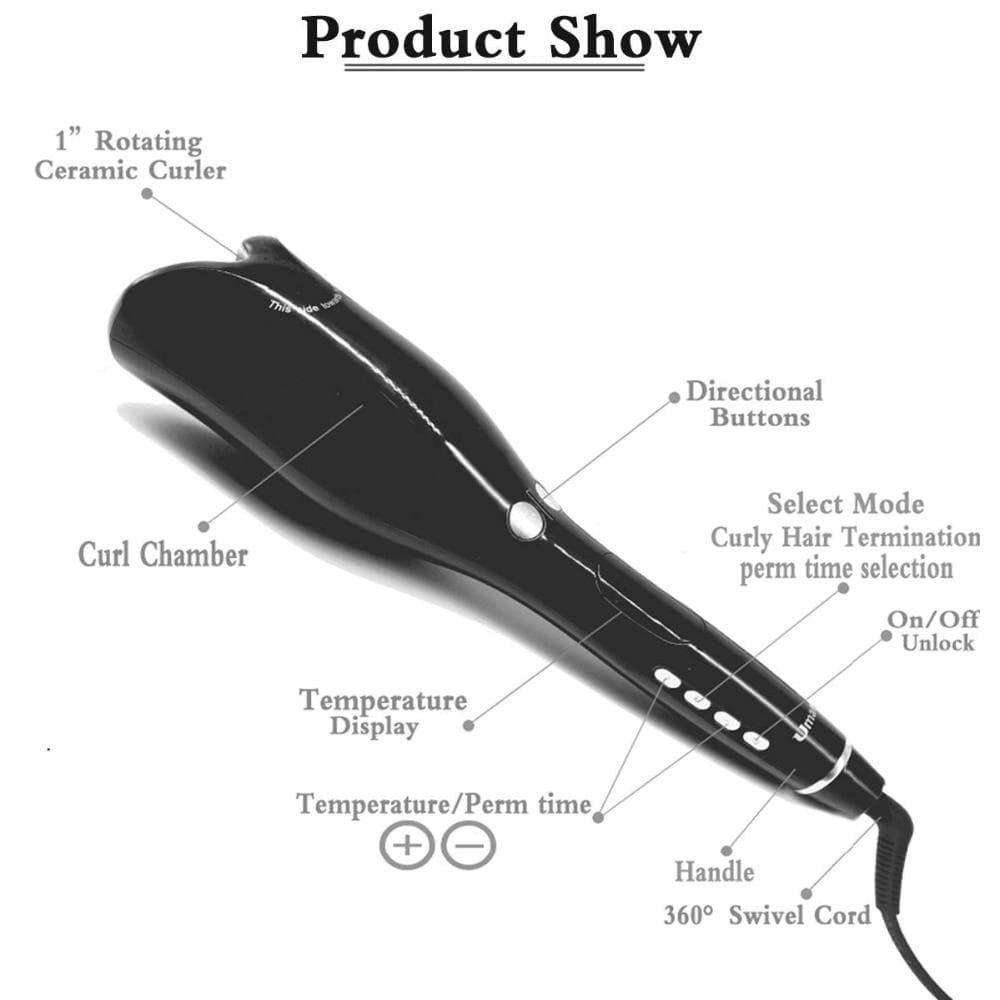 Auto-Curl™ Instant Curling Iron - Beauty And Personal Care - DYAVOR®