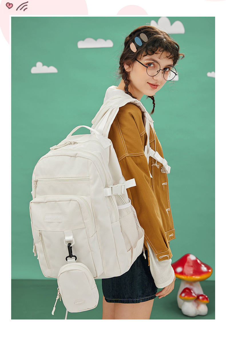 Backpack Middle School Students High Capacity Backpack College Students Schoolbag Laptop Bags - Backpacks - DYAVOR®