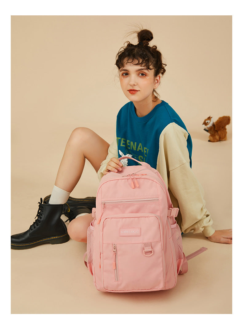 Backpack Middle School Students High Capacity Backpack College Students Schoolbag Laptop Bags - Backpacks - DYAVOR®