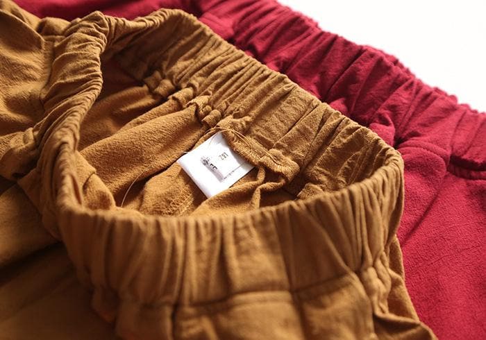3/4 Length Cotton Linen Pants | Zen - - DYAVOR®