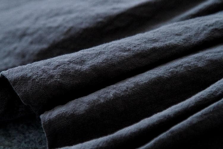 Asymmetrical Linen Shirt | Lotus - - DYAVOR®