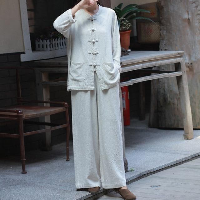 Zen Garden OOTD 2 Piece Outfit Blouse + Palazzo Pants | Zen - - DYAVOR®