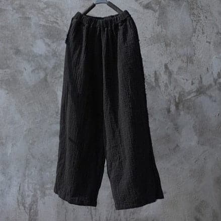 Zen Casual Linen Palazzo Pants | Zen - linen pants - DYAVOR®