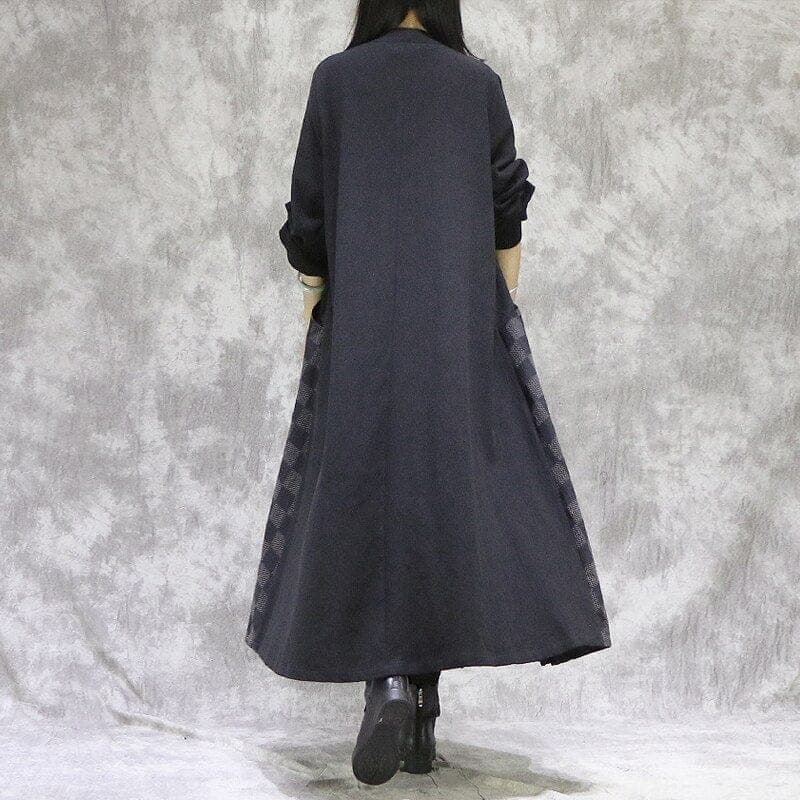Lightweight Geometric Trench Coat | Nirvana - Cardigans - DYAVOR®