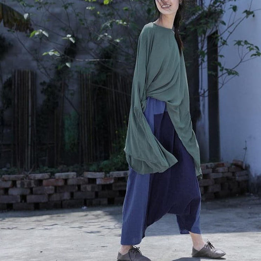 Batwing Sleeves Oversized Top | Lotus -  - DYAVOR®