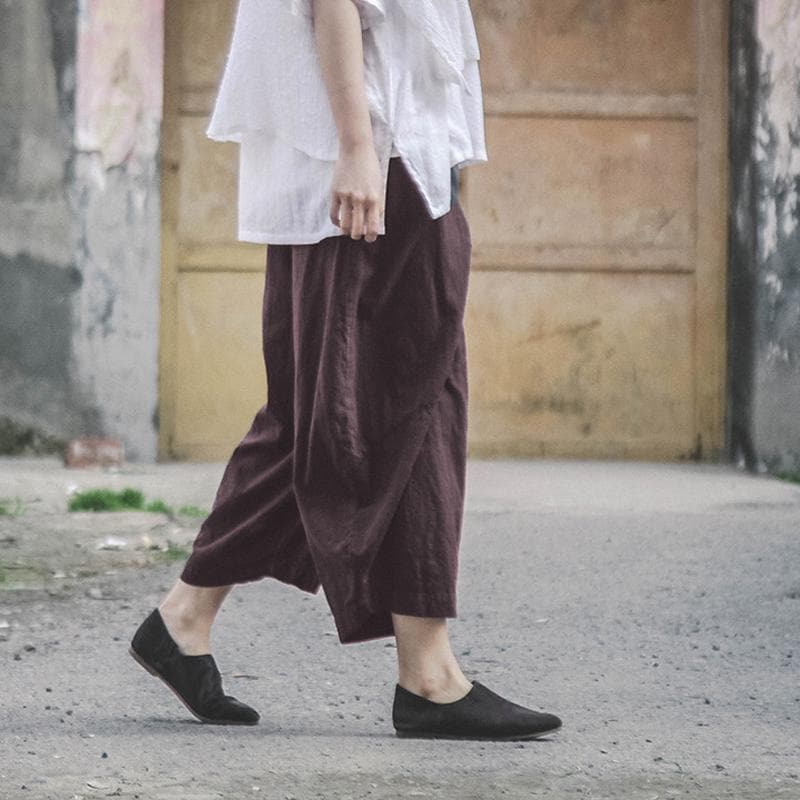 Casual Zen Linen Pants | Lotus - - DYAVOR®