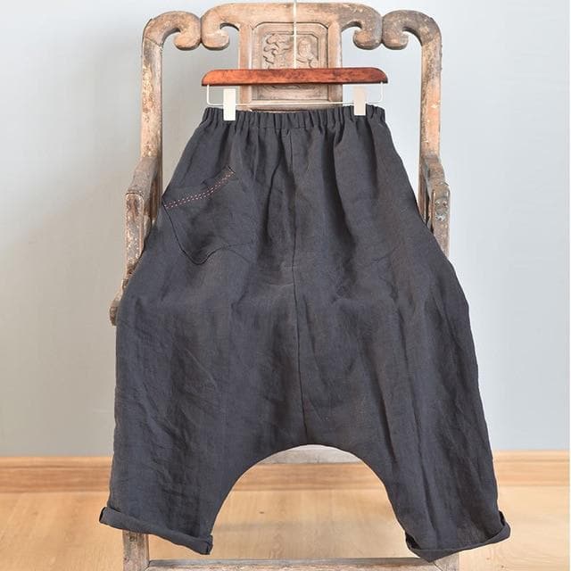 Oversized Drop Crotch Harem Pants | Hippie - Harem Pants - DYAVOR®