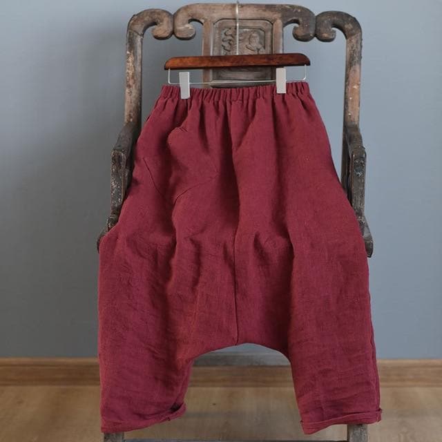 Oversized Drop Crotch Harem Pants | Hippie - Harem Pants - DYAVOR®