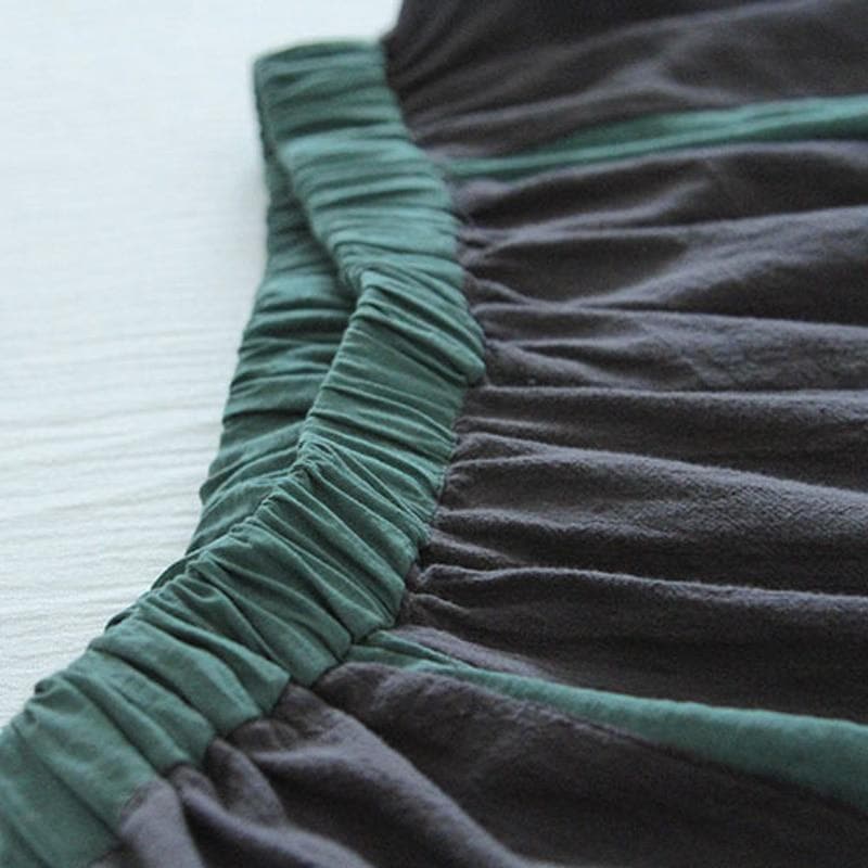 Gradient Colors Linen Harem Pants | Lotus - Harem Pants - DYAVOR®