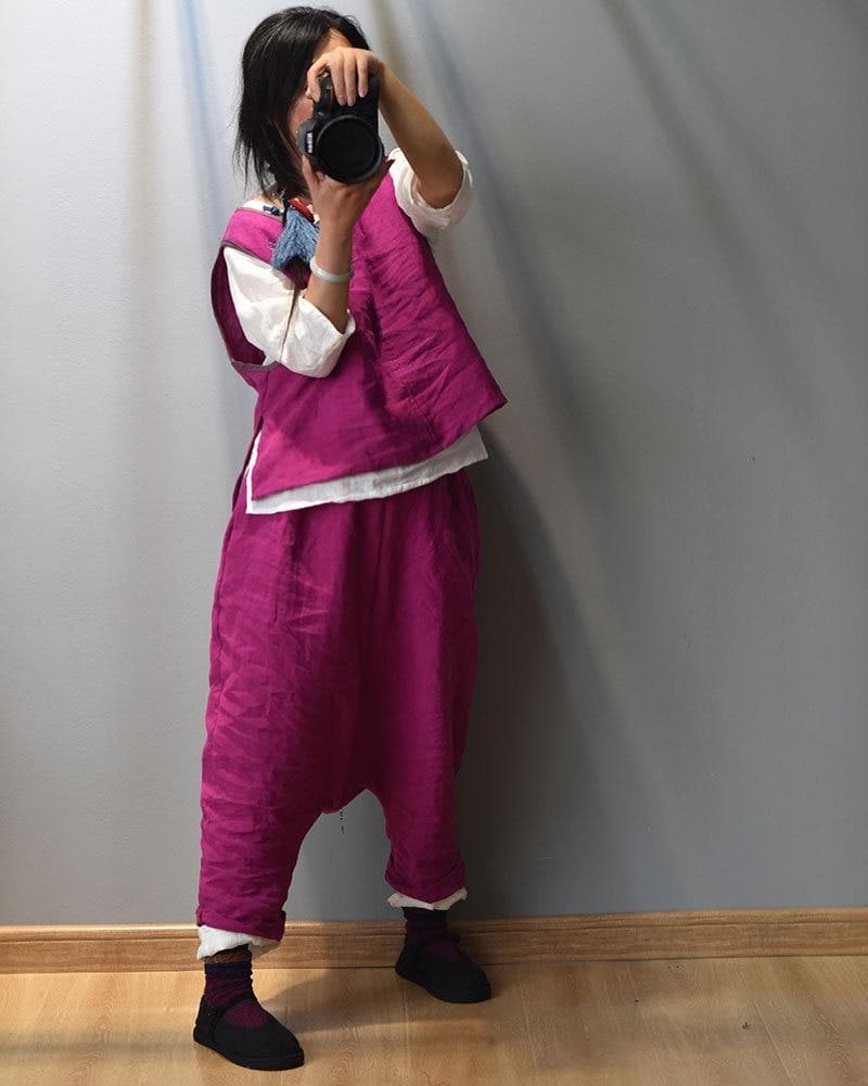 Oversized Drop Crotch Harem Pants | Hippie - Harem Pants - DYAVOR®